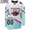 Barn All-Star 2023 tröja med eget tryck NHL Western Adidas Authentic